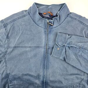 Tommy Bahama Men’s Full Zip Blue Jacket Sz XXL